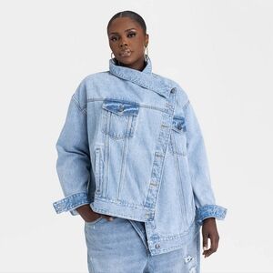 KBB x Kahlana Stylish Light Blue Denim Jacket